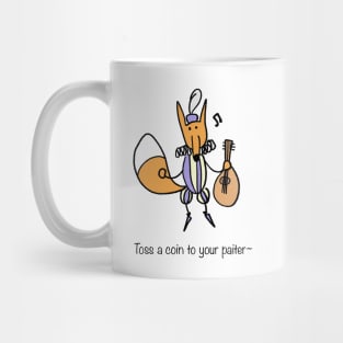 Fox Medieval Bard Mug